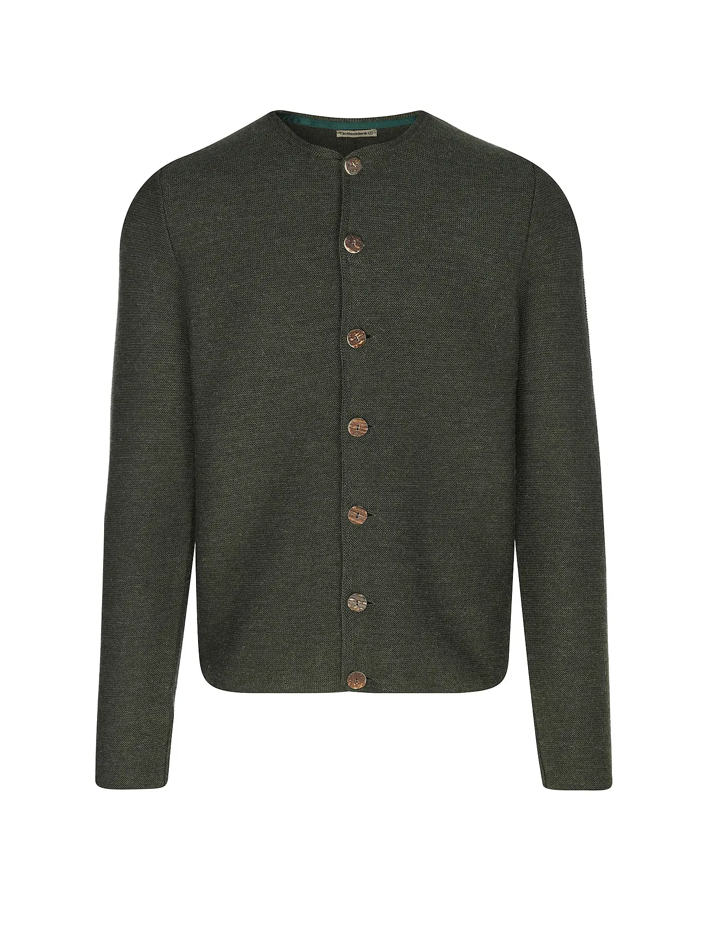 GOTTSEIDANK | Trachtenstrickjacke  ALOISIUS | grün
